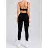 Спортивный женский комплект Top + leggings Skin model 81